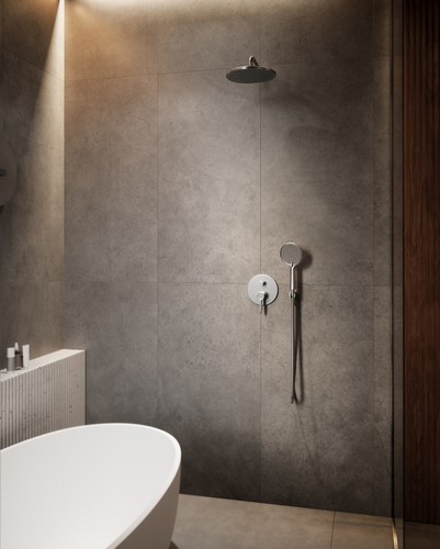 Metal w wersji premium. Gun metal w kolekcji armatury łazienkowej